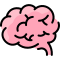 external brain-anatomy-vitaliy-gorbachev-lineal-color-vitaly-gorbachev icon
