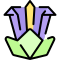 external flower-origami-vitaliy-gorbachev-lineal-color-vitaly-gorbachev icon