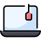 external laptop-cyber-monday-vitaliy-gorbachev-lineal-color-vitaly-gorbachev icon