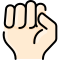 external letter-a-hand-gestures-vitaliy-gorbachev-lineal-color-vitaly-gorbachev icon