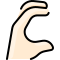 external letter-c-hand-gestures-vitaliy-gorbachev-lineal-color-vitaly-gorbachev icon