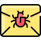 external letter-internet-security-vitaliy-gorbachev-lineal-color-vitaly-gorbachev icon