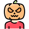 external man-halloween-vitaliy-gorbachev-lineal-color-vitaly-gorbachev icon