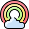 external rainbow-mother-earth-day-vitaliy-gorbachev-lineal-color-vitaly-gorbachev icon