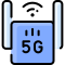 external router-5g-vitaliy-gorbachev-lineal-color-vitaly-gorbachev icon