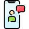 external smartphone-coronavirus-vitaliy-gorbachev-lineal-color-vitaly-gorbachev icon