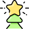 external star-christmas-vitaliy-gorbachev-lineal-color-vitaly-gorbachev icon