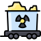 external train-nuclear-energy-vitaliy-gorbachev-lineal-color-vitaly-gorbachev icon