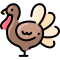 external turkey-thanksgiving-vitaliy-gorbachev-lineal-color-vitaly-gorbachev icon