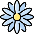 external daisy-flowers-vitaliy-gorbachev-lineal-color-vitaly-gorbachev icon