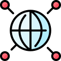 external globe-internet-technology-vitaliy-gorbachev-lineal-color-vitaly-gorbachev icon