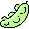 external peas-vegetable-vitaliy-gorbachev-lineal-color-vitaly-gorbachev icon