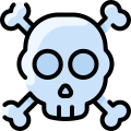 external skull-nuclear-energy-vitaliy-gorbachev-lineal-color-vitaly-gorbachev icon
