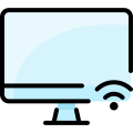 external tv-monitor-internet-technology-vitaliy-gorbachev-lineal-color-vitaly-gorbachev icon
