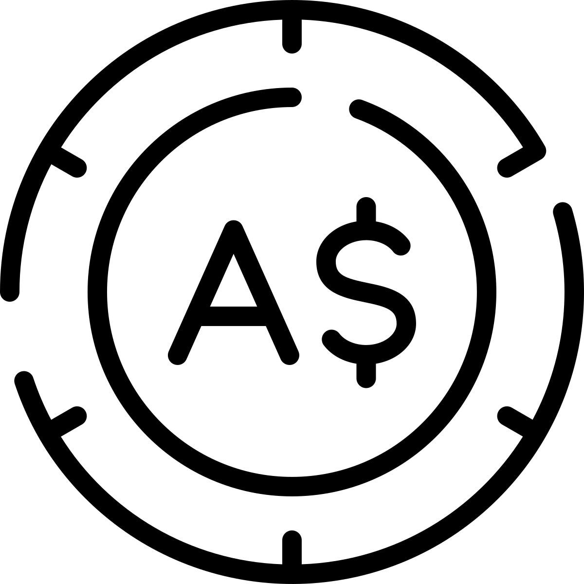 dólar australiano icon