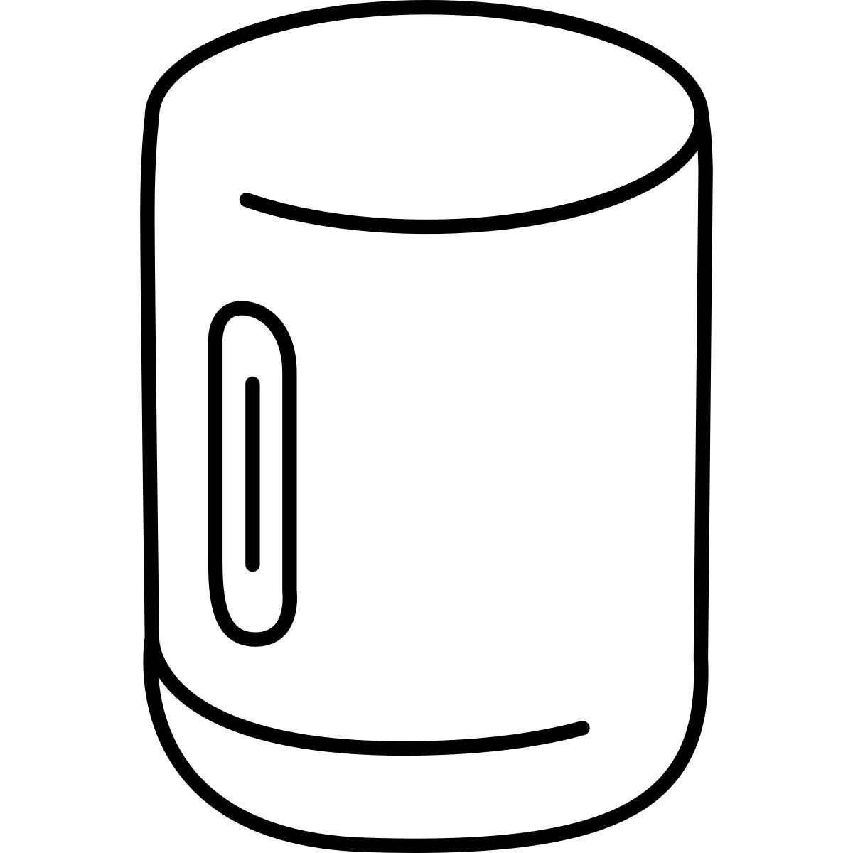 bedside lamp icon