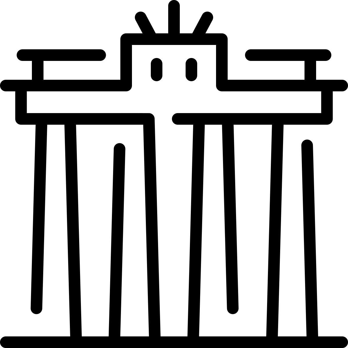 brandenburg gate icon