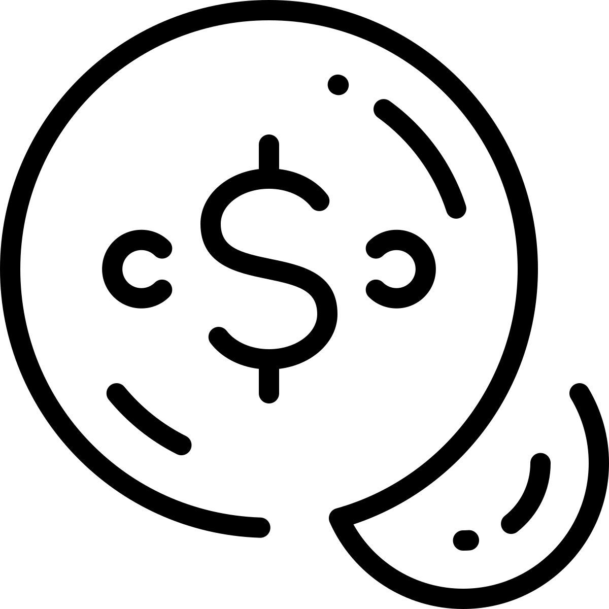 canadian dollar icon