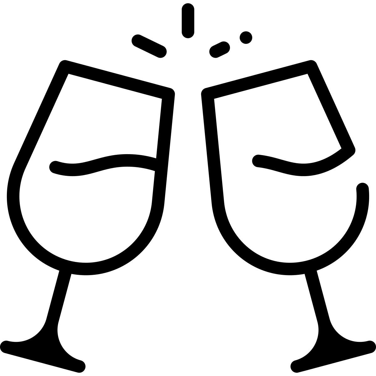 champagne glass icon