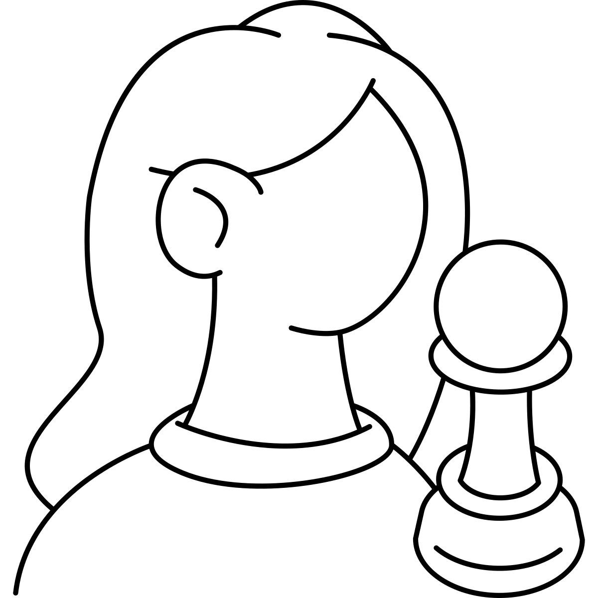 chess player icon