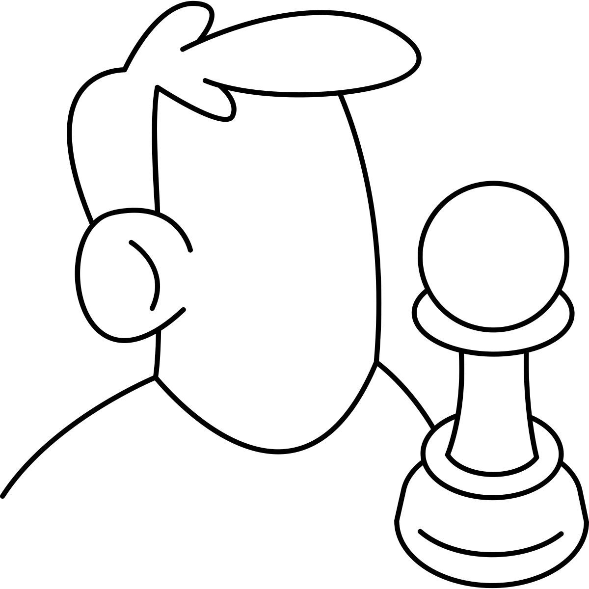 chess player icon