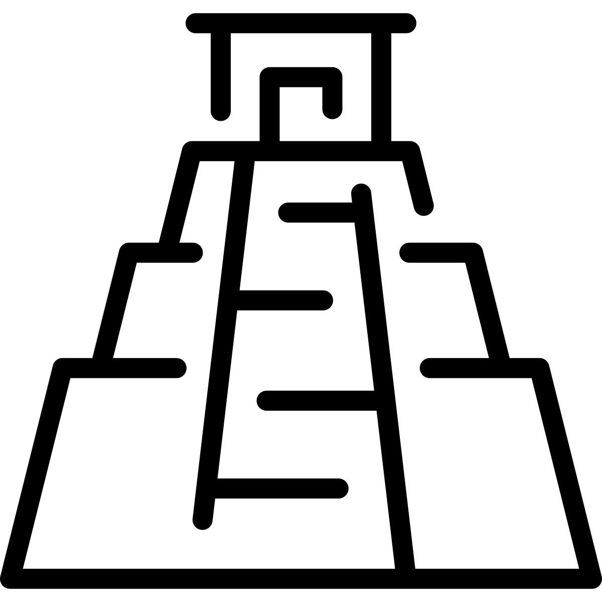 pirámide de chichén itzá icon