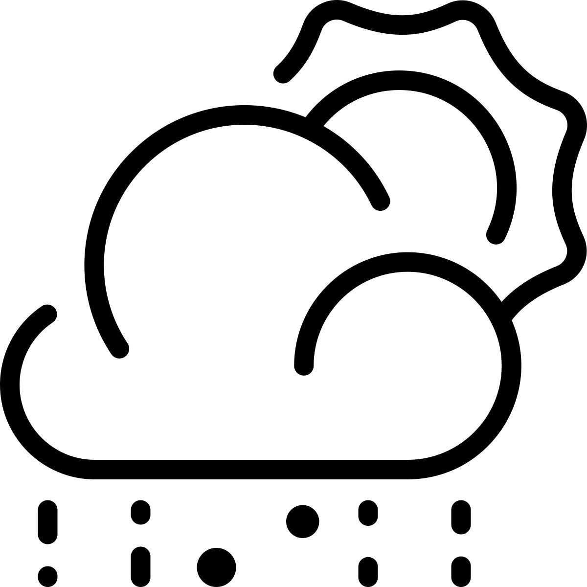 cloudy day icon
