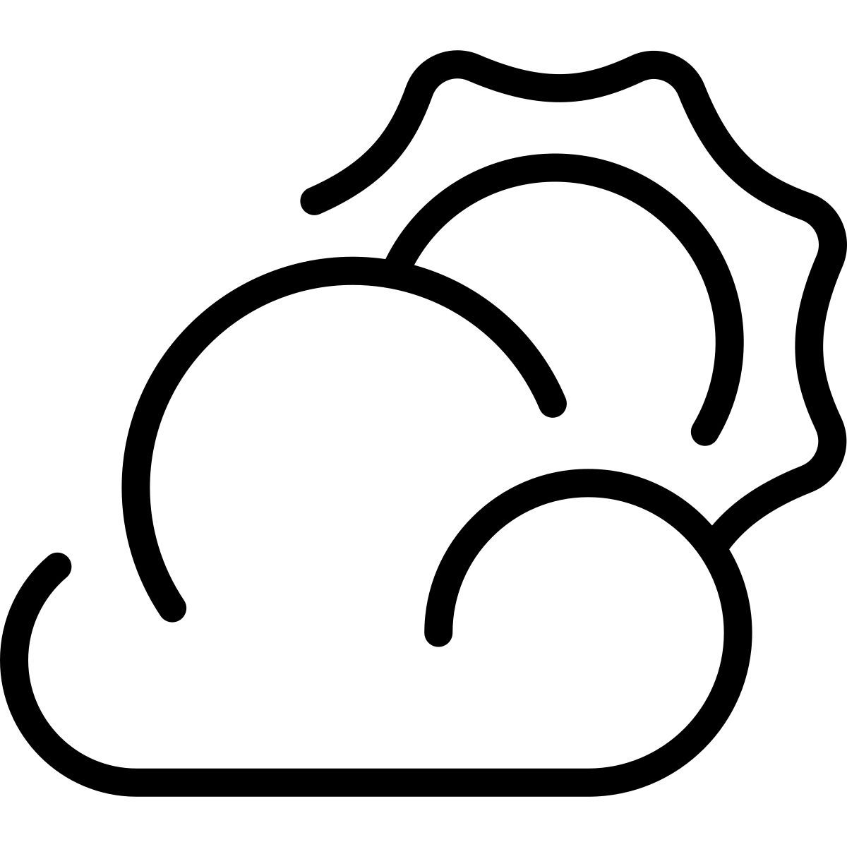 cloudy day icon