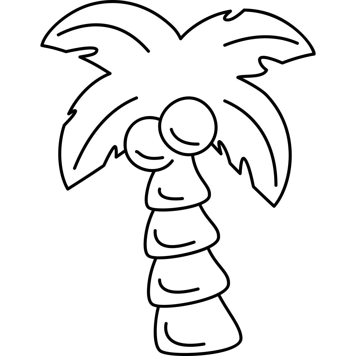 coconut tree icon