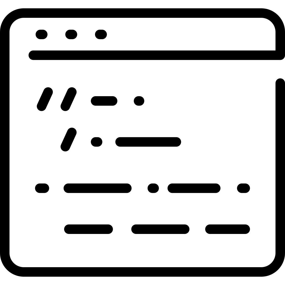 coding icon