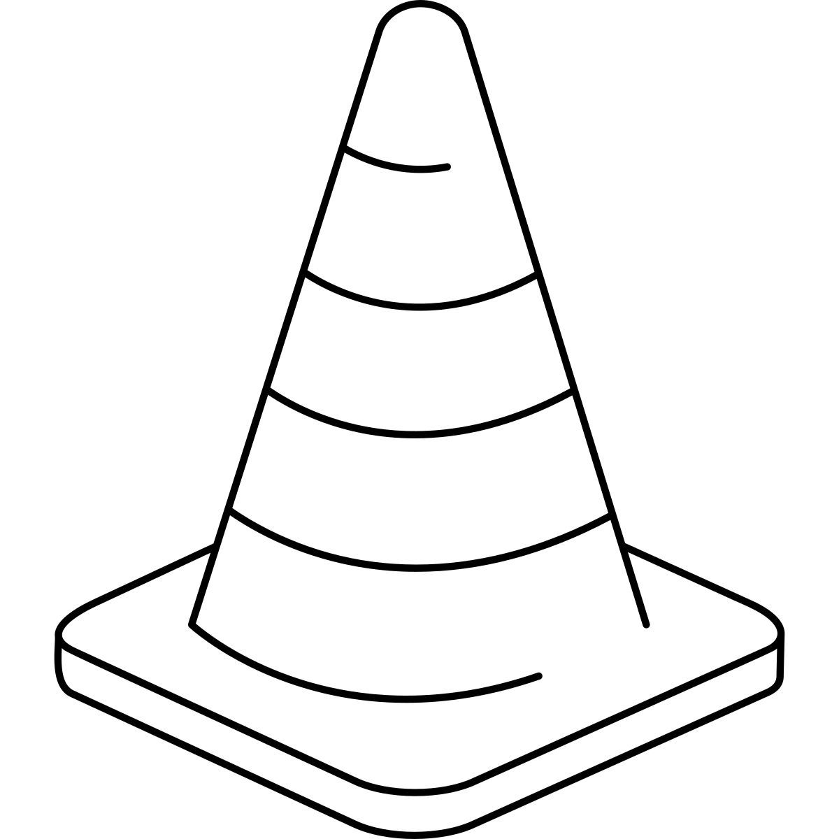 Verkehrskegel icon