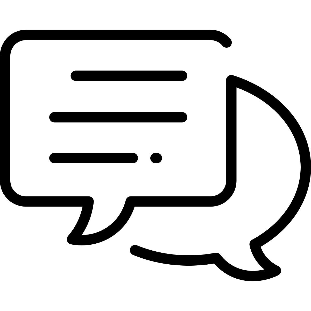 conversation icon