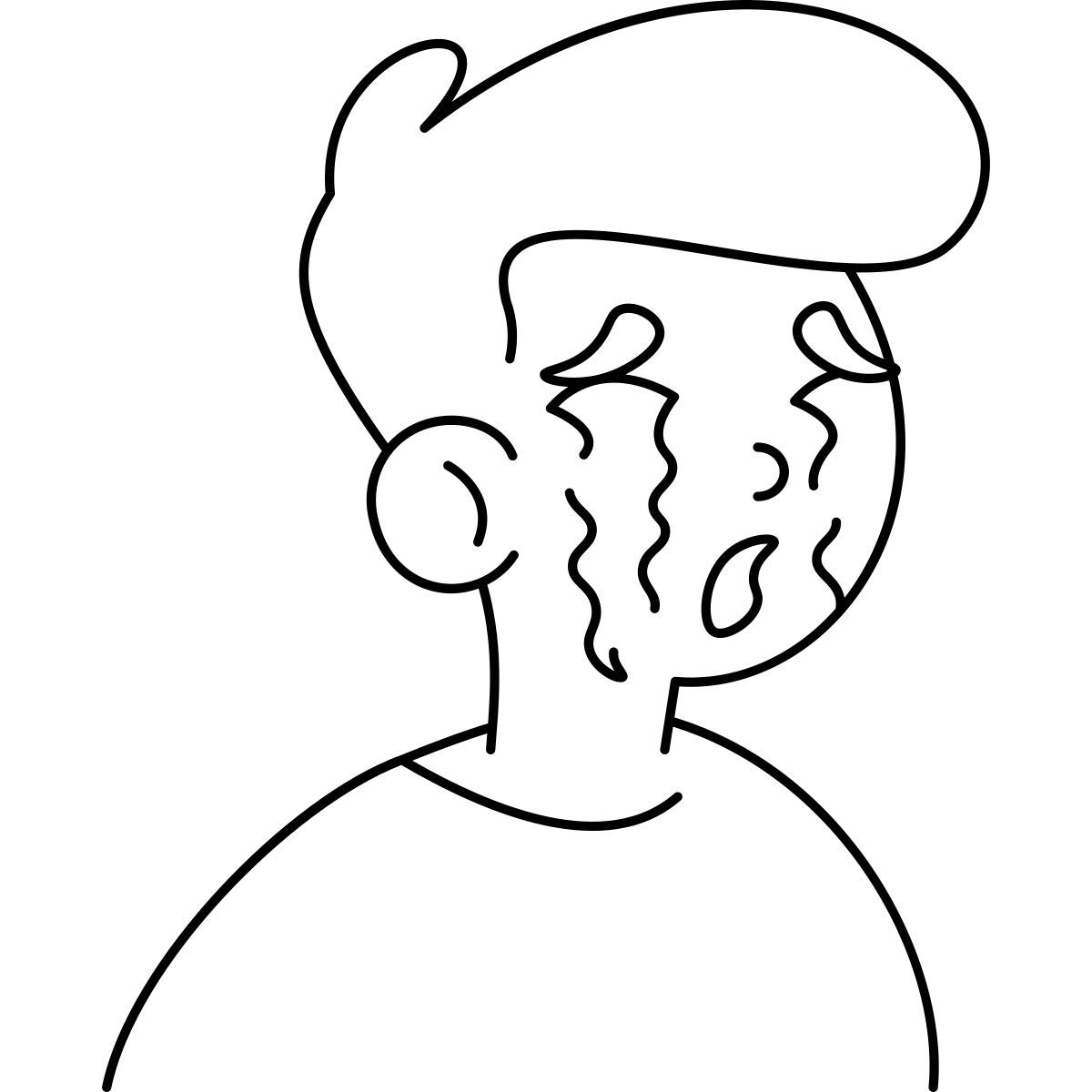 crying icon