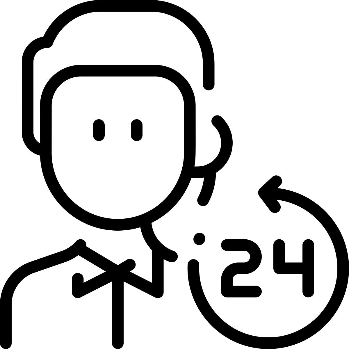customer agent icon