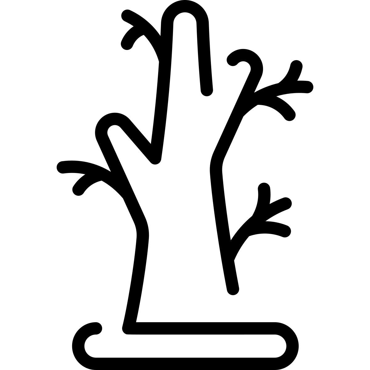 dead tree icon