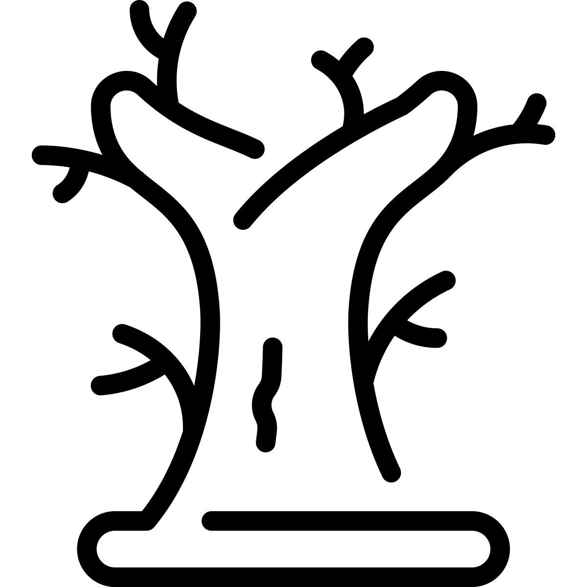 dead tree icon
