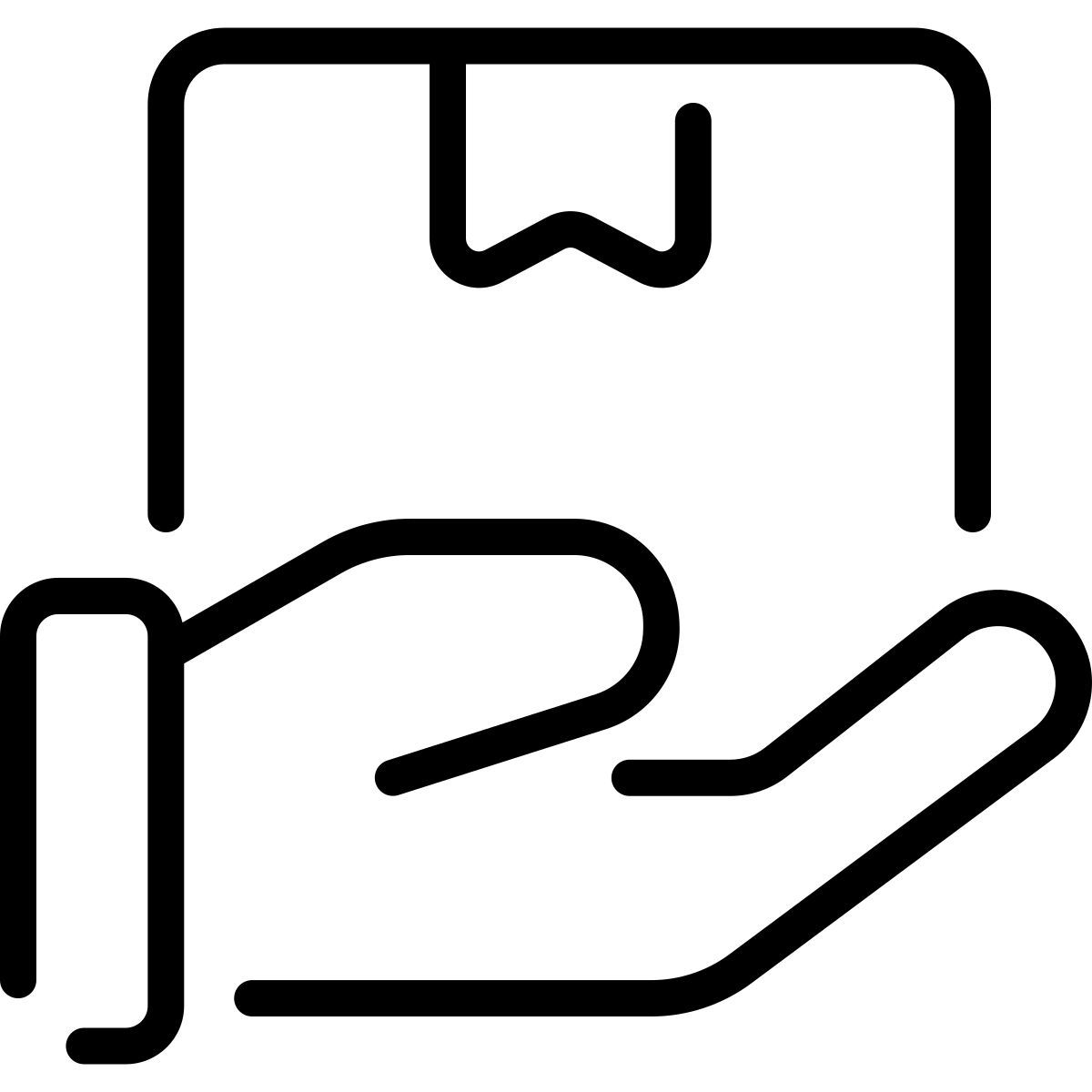 delivery box icon