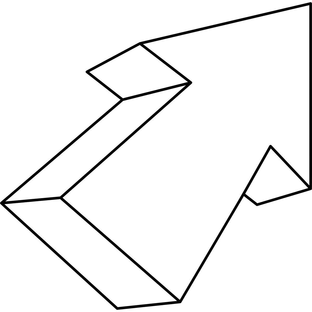 diagonal arrow icon