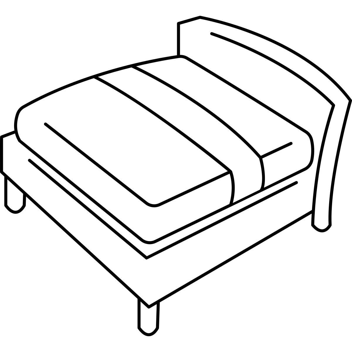 double bed icon