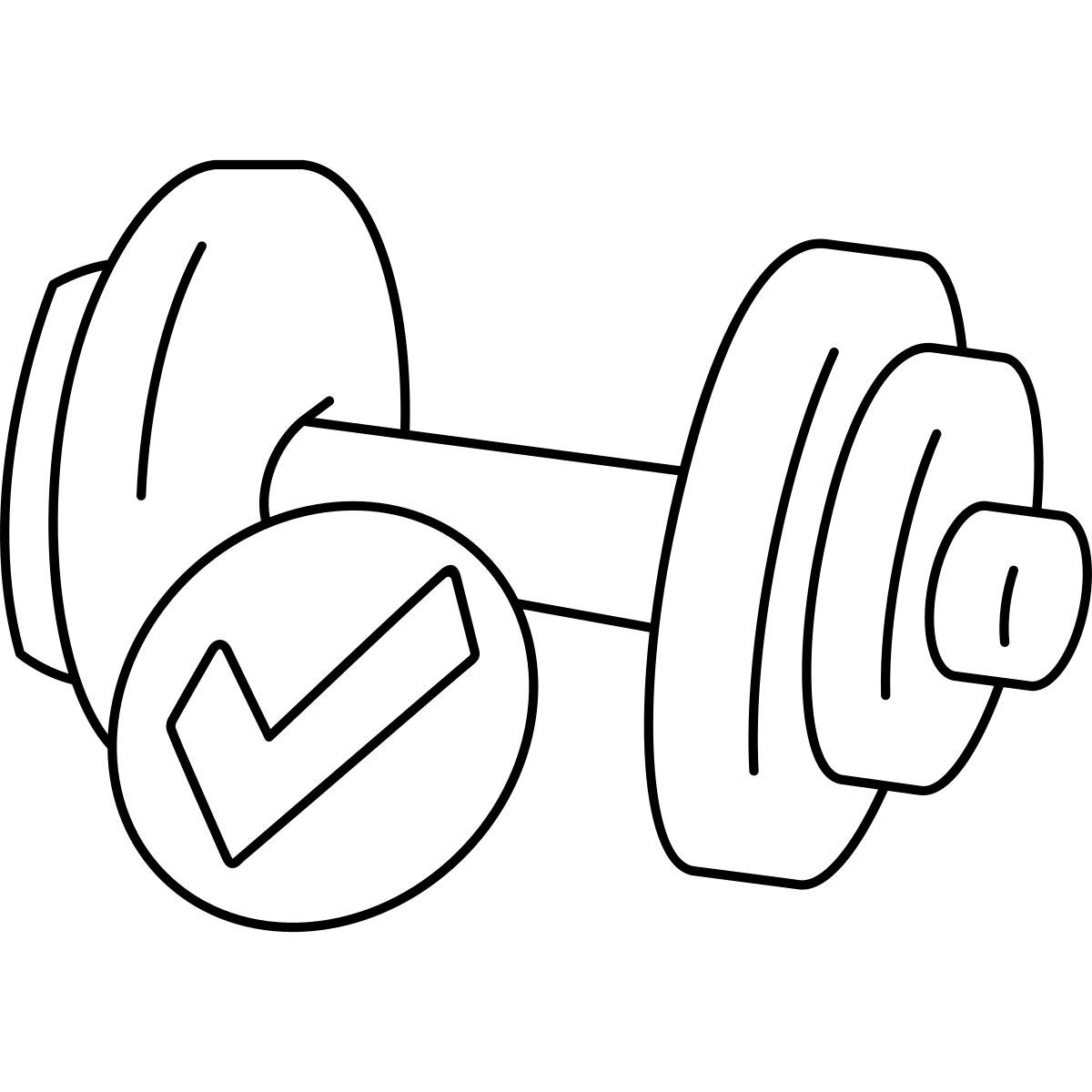 dumbbell icon