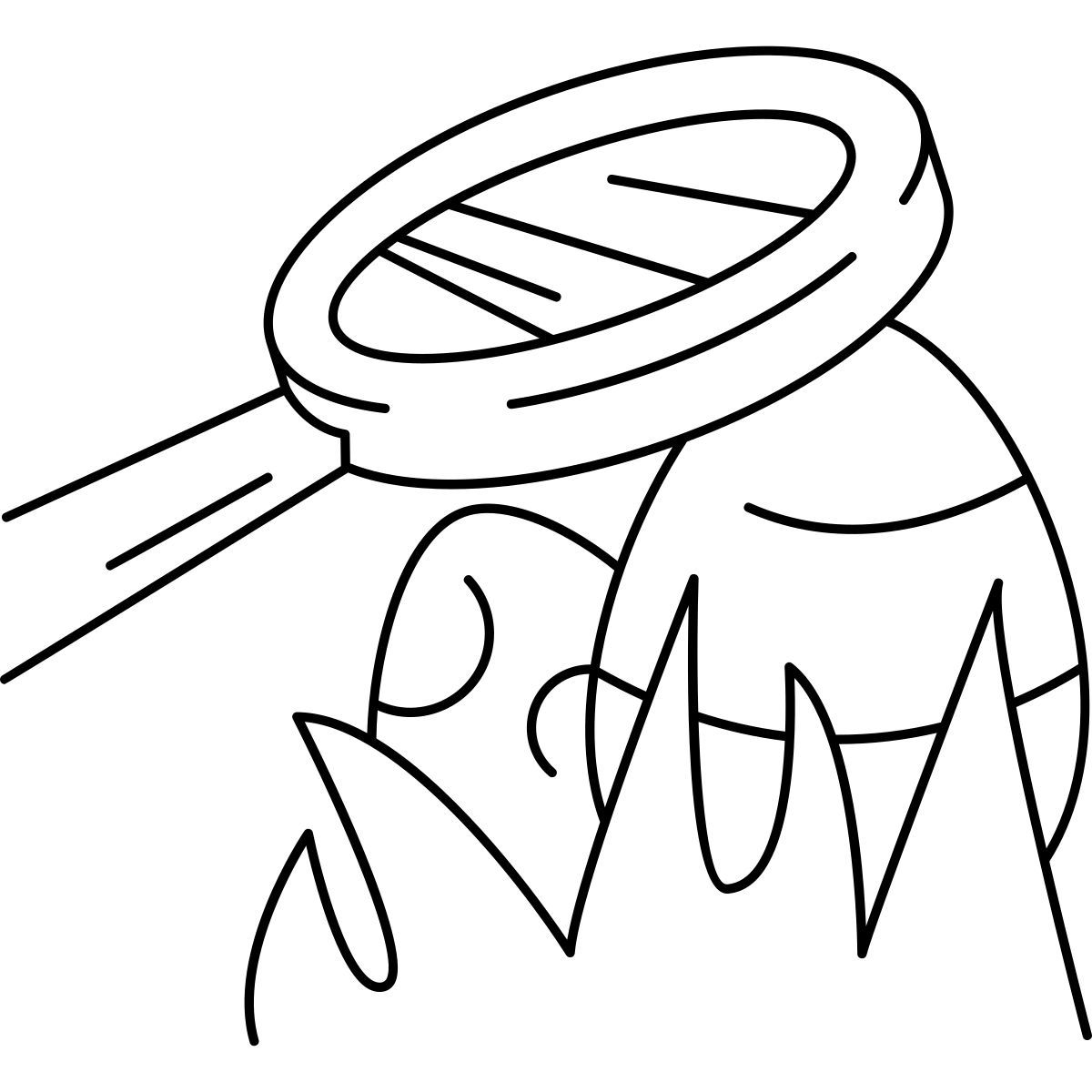 egg searching icon