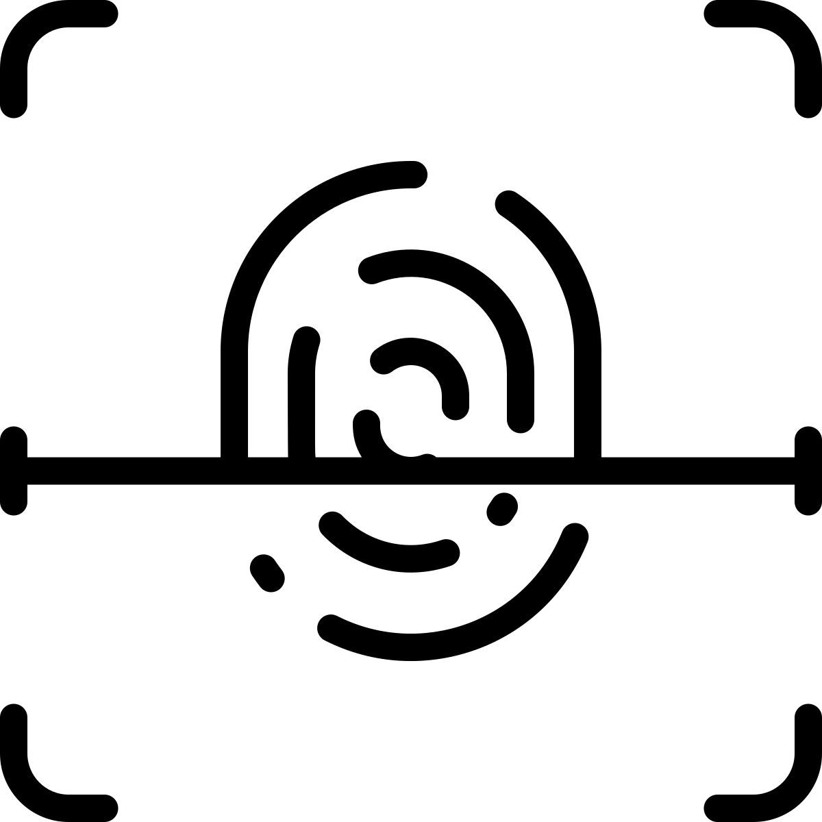 fingerprint icon