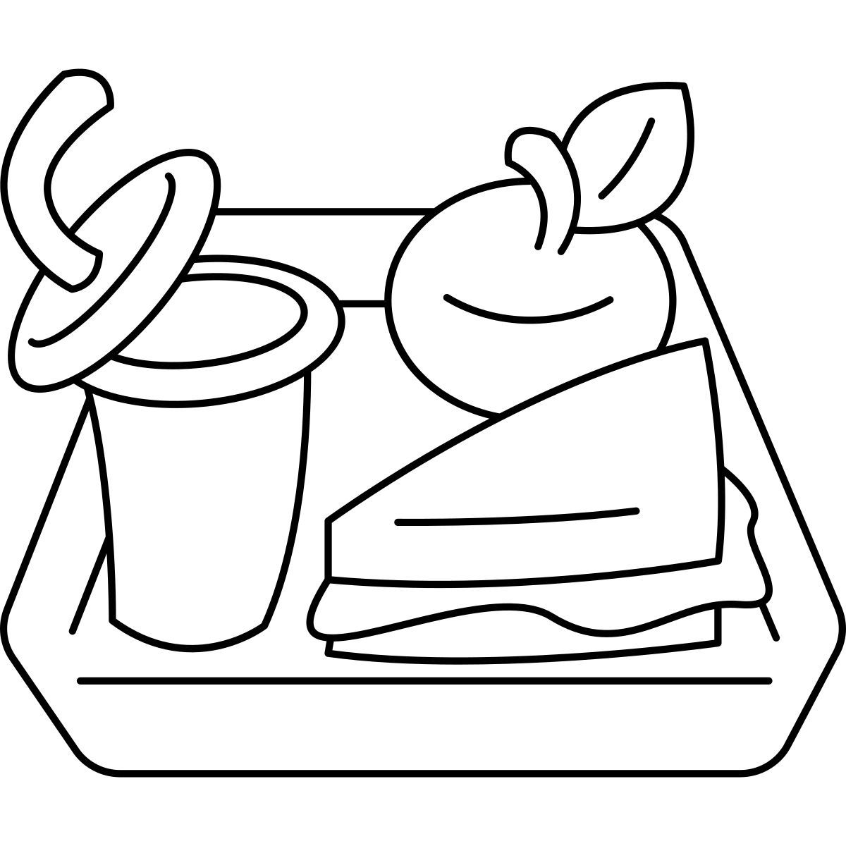 food tray icon