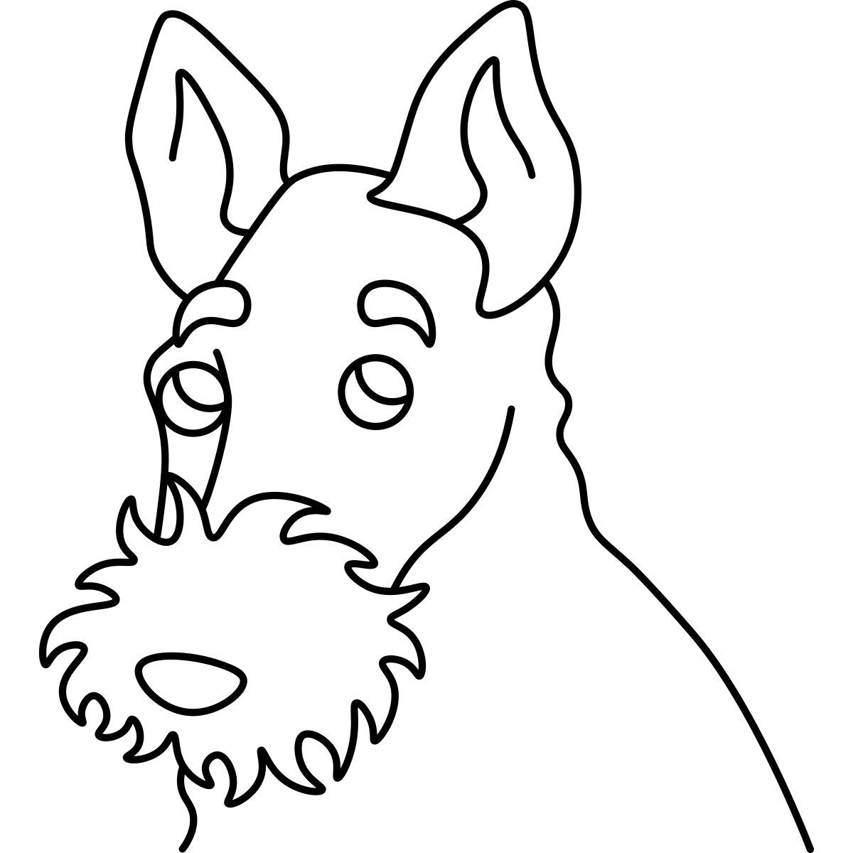 fox terrier icon