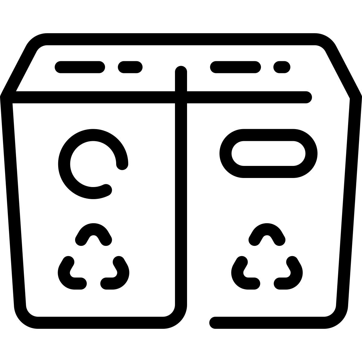 garbage bin icon