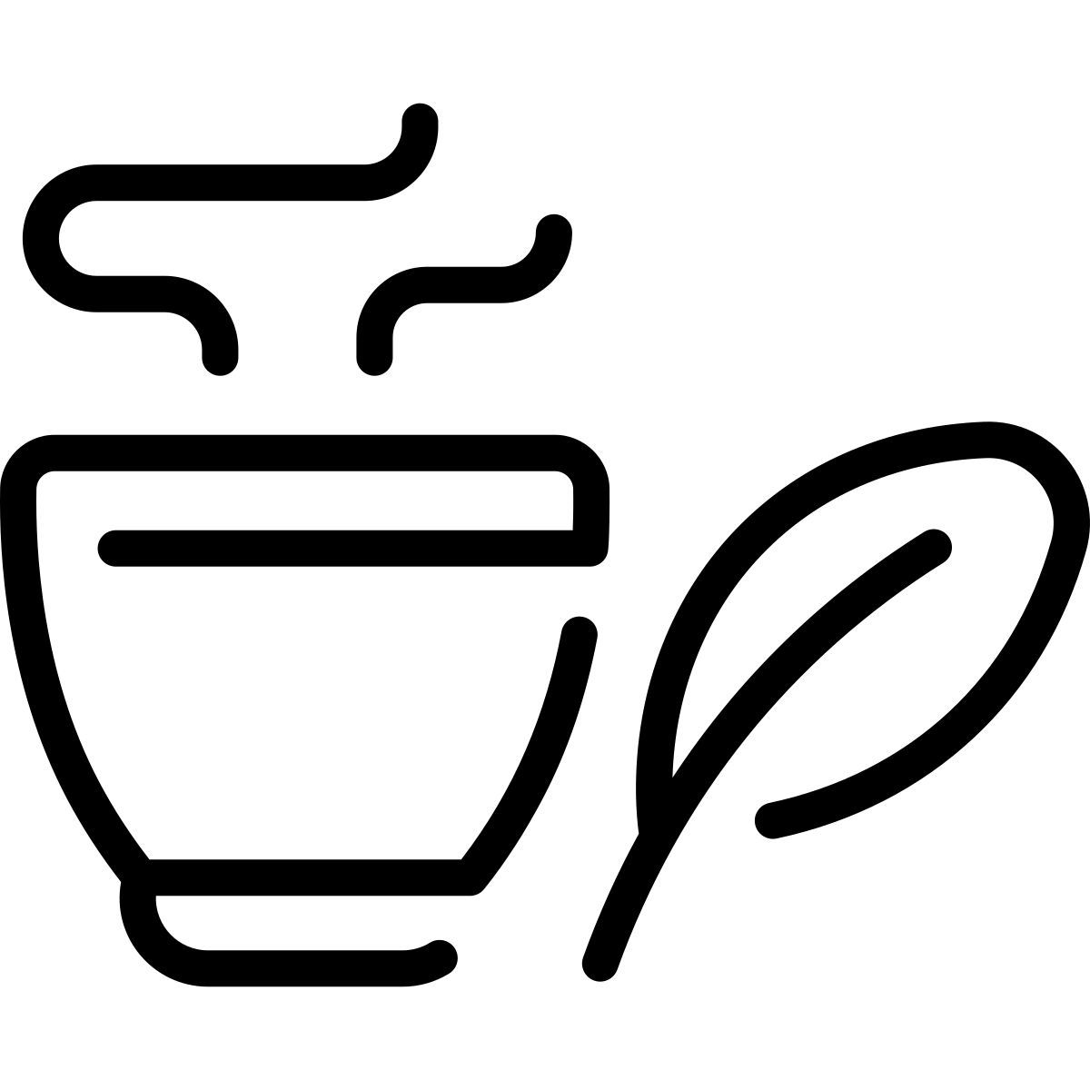 grüner tee icon