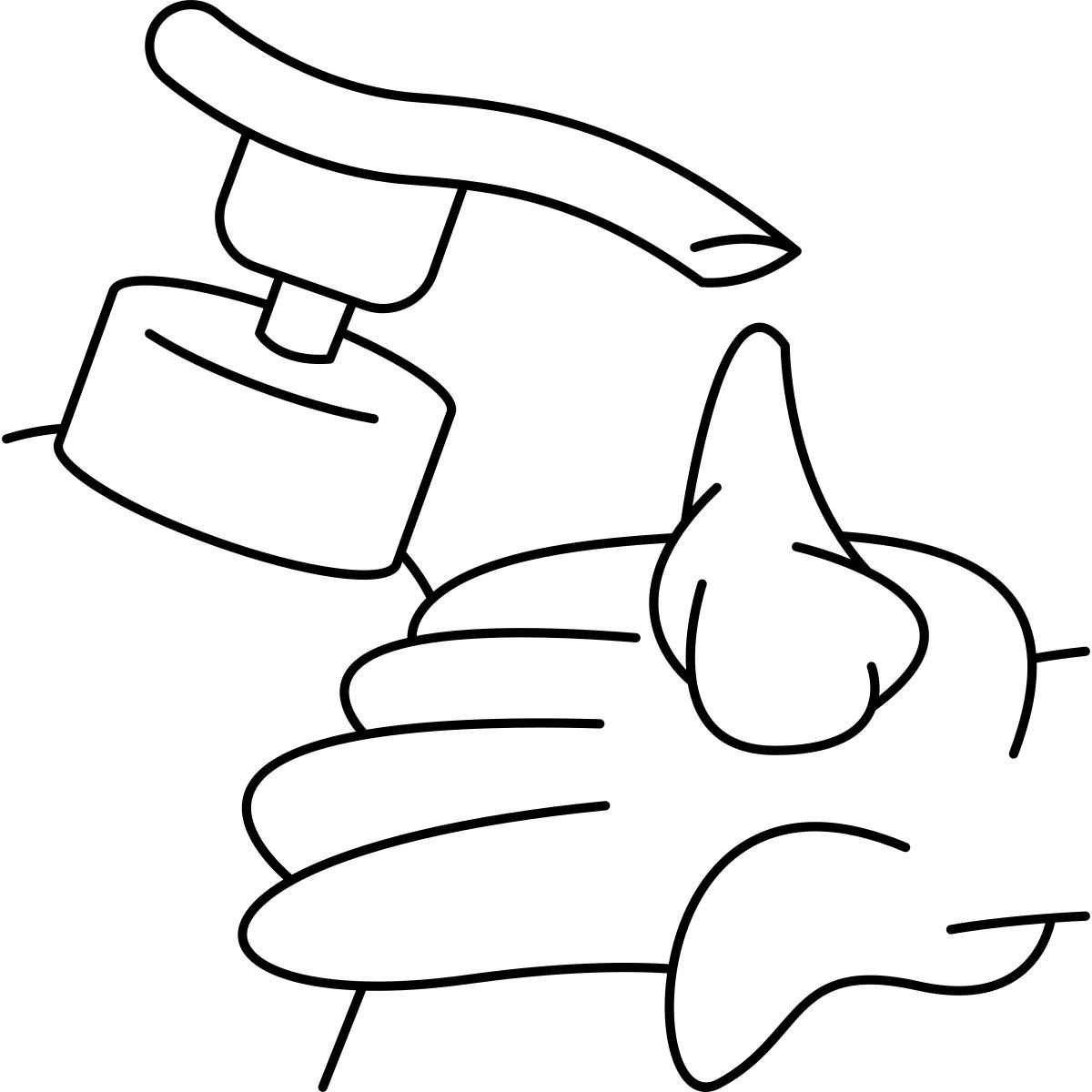 hand sanitizer icon