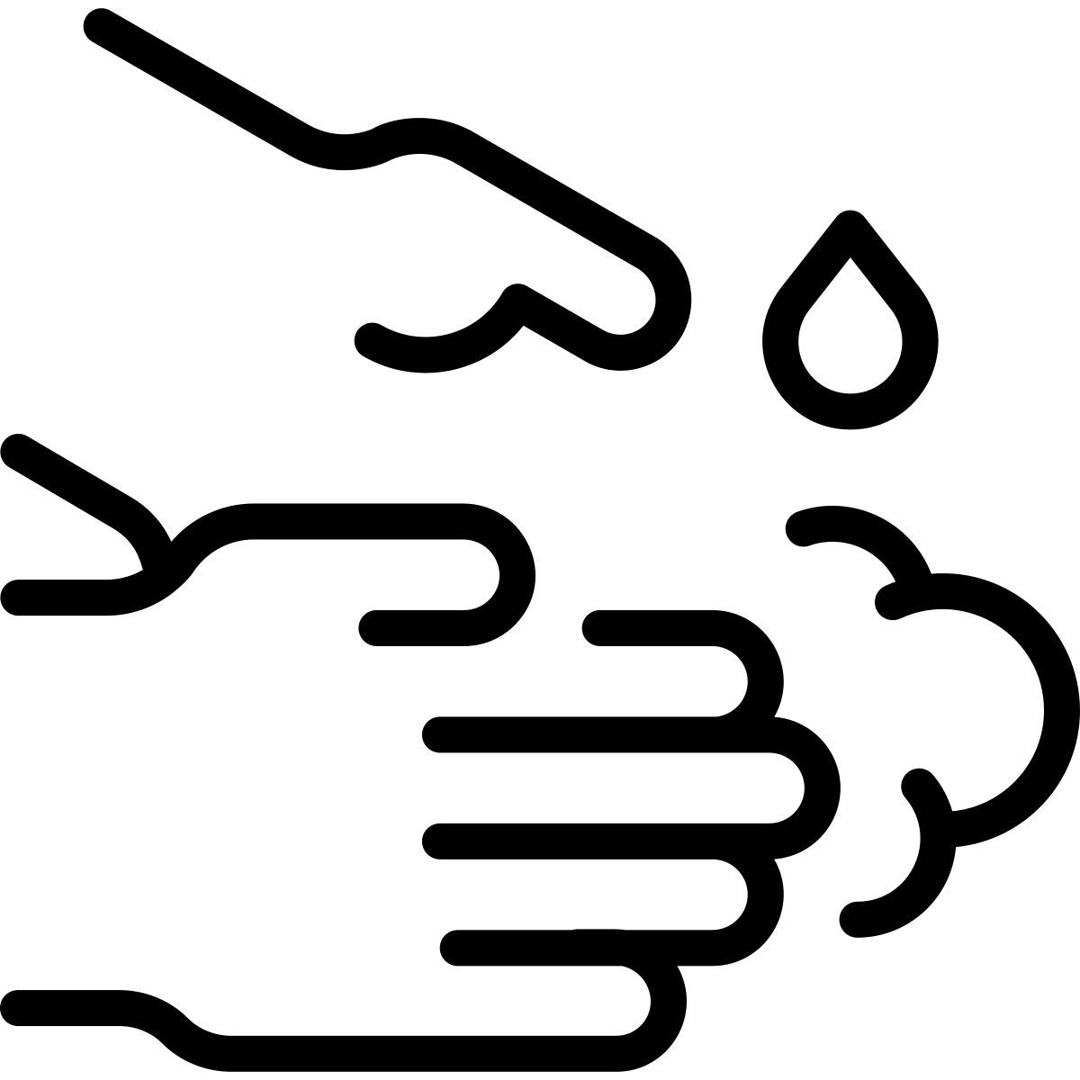 hand washing icon