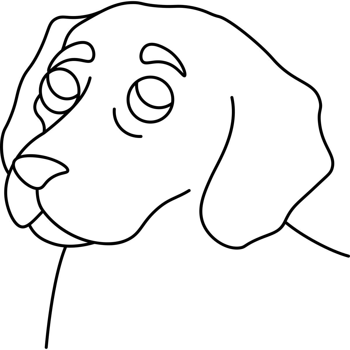 labrador retriever icon