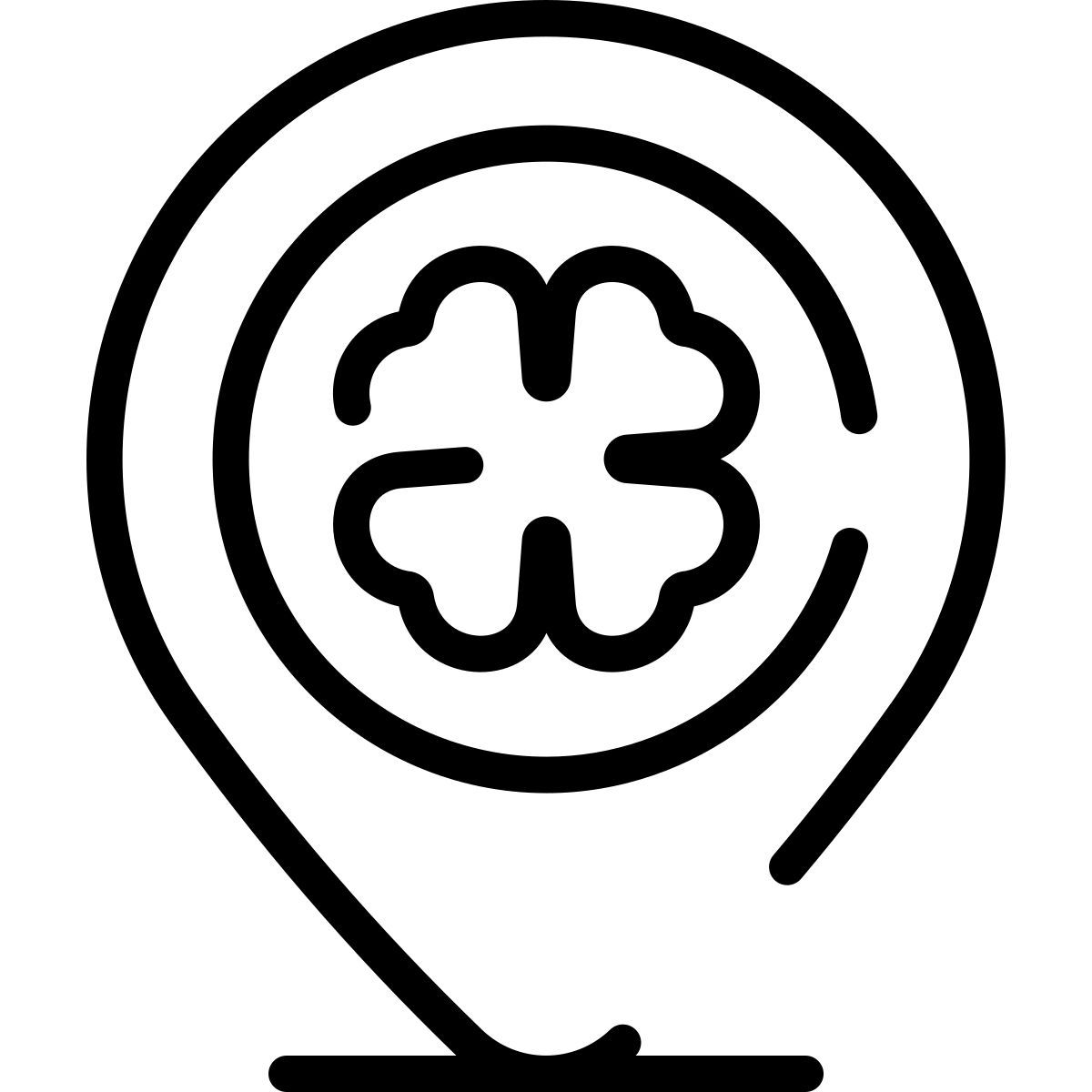 saint patrick location icon